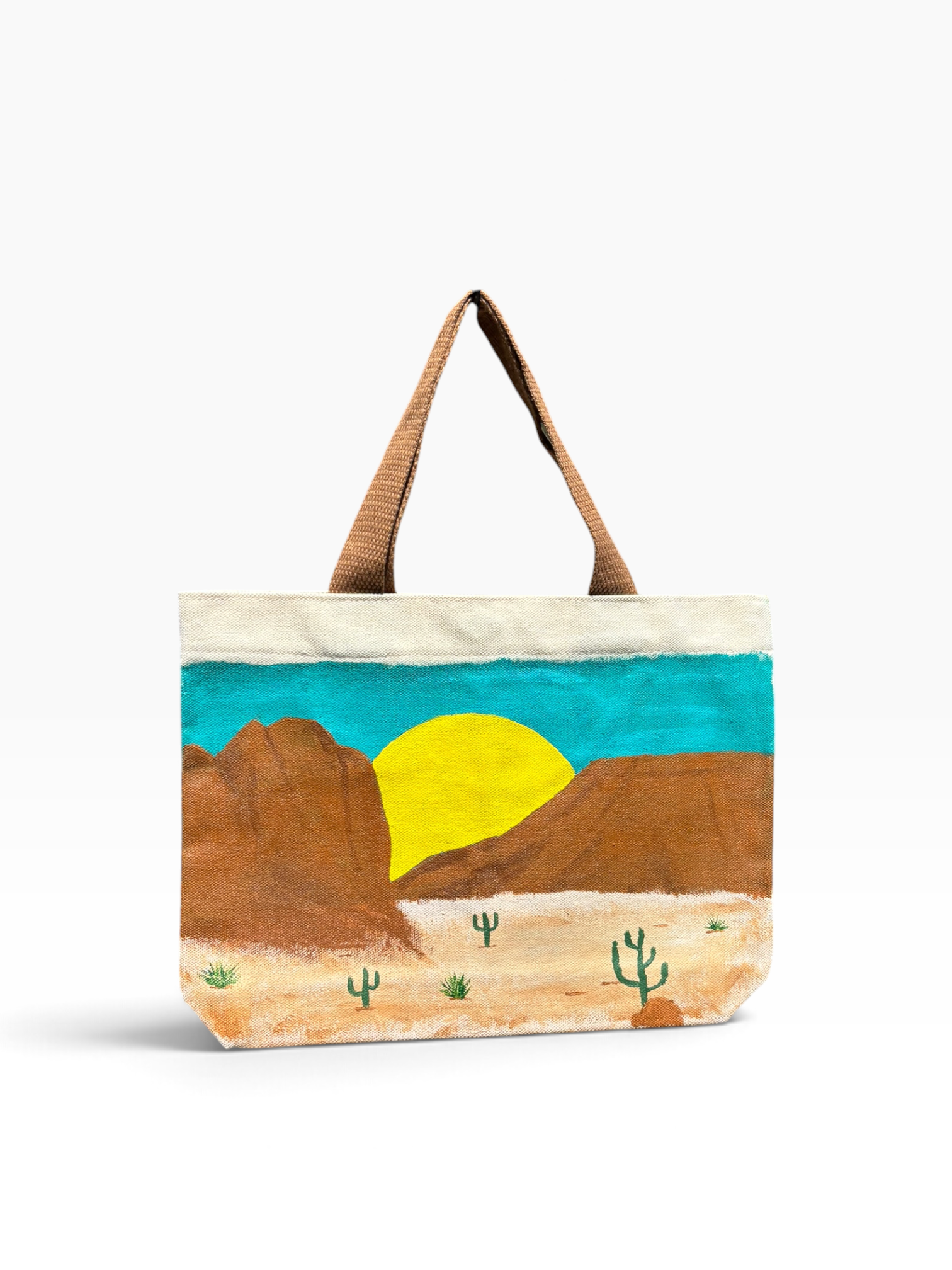 Arizona Cactus Small Tote Bag